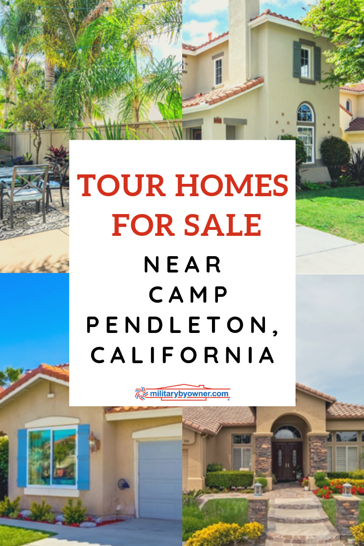 Tour Homes for Sale Near Camp Pendleton, California